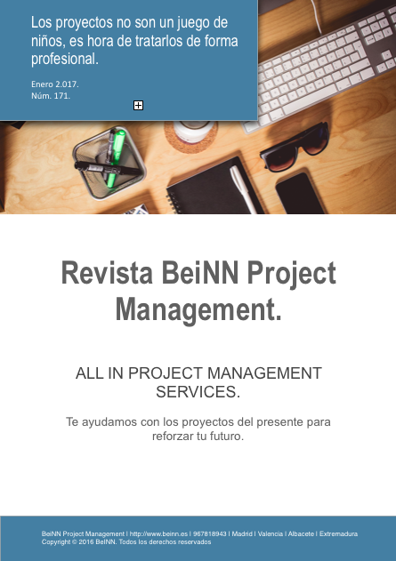 Revista BeiNN Project Management. Enero 2017.